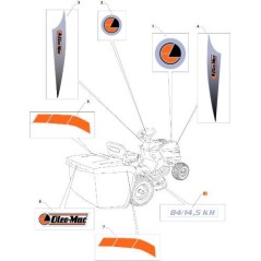 ORIGINAL EMAK LABEL G114367894E0 | NewgardenParts.com