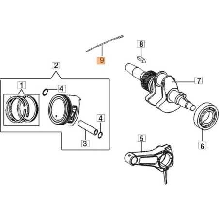 ORIGINAL EMAK CLAMP L66150551 | NewgardenParts.com