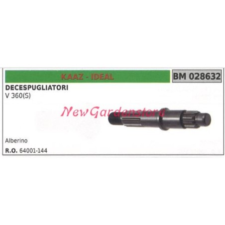 Alberino coppia conica KAAZ decespugliatore V 360(S) 028632 | NewgardenParts.com