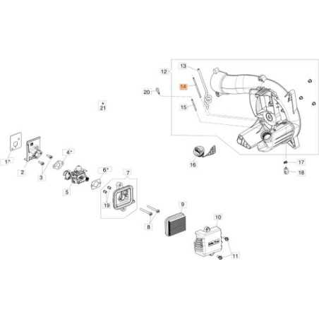 TUBO EMAK ORIGINAL 52060171R | NewgardenParts.com