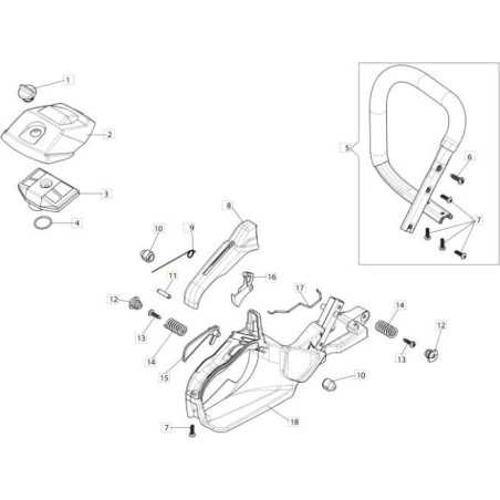 SPINA ELASTICA ORIGINALE EMAK 3022039R | NewgardenParts.com