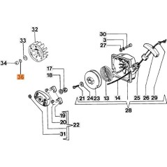 RONDELLA ORIGINALE EMAK 3819013R | NewgardenParts.com