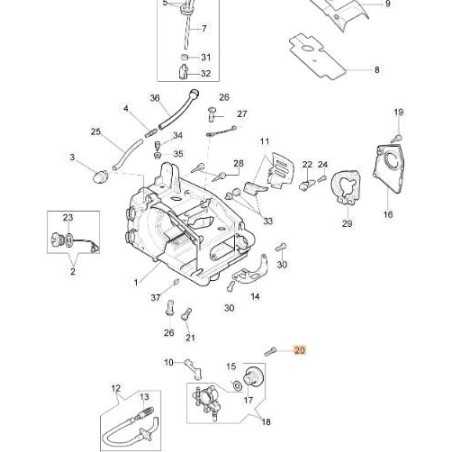 TORNILLO EMAK ORIGINAL 3960074R | NewgardenParts.com