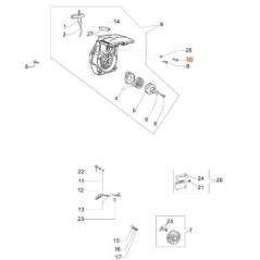 VIS EMAK ORIGINALE 3960082BR | NewgardenParts.com