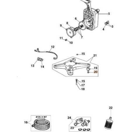 PERNO ORIGINALE EMAK 4221012R | NewgardenParts.com