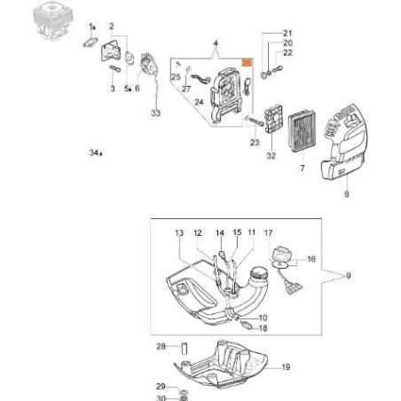 FARFALLA STARTER ORIGINALE EMAK 61250028BR | NewgardenParts.com