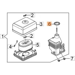 PARAOLIO ORIGINALE EMAK L66150648 | NewgardenParts.com
