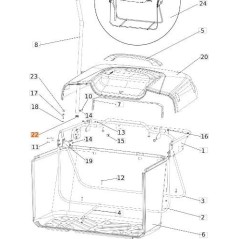 TAPPO ORIGINALE EMAK SGN532151505R | NewgardenParts.com
