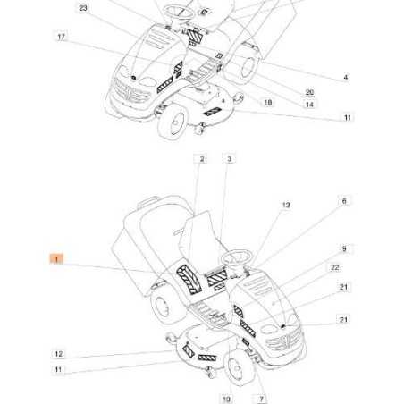 ORIGINAL EMAK-ETIKETT SGN283292479 | NewgardenParts.com