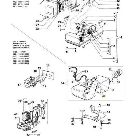 TUBO EMAK ORIGINAL 50080134R | NewgardenParts.com