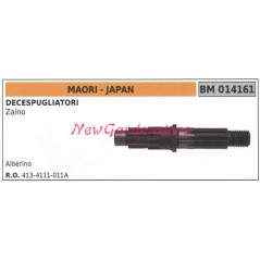 Shaft for MAORI brushcutter bevel gear pair 014161