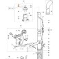 PULVÉRISATEUR AVANT ORIGINAL EMAK 56020036