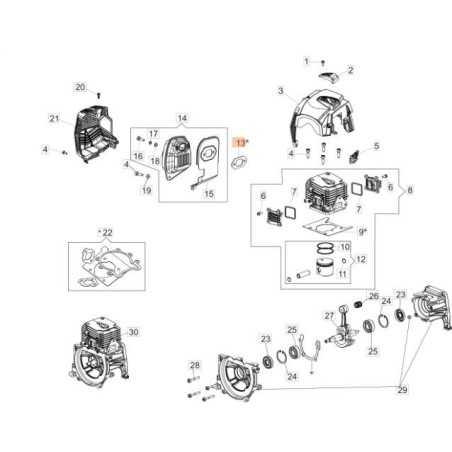 SCHALLDÄMPFERDICHTUNG ORIGINAL EMAK 61530095R | NewgardenParts.com