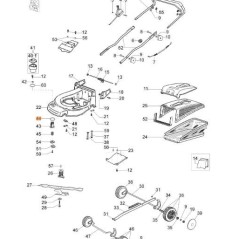OLEOMAC MAX48TBS MAX48PK ORIGINAL 66060038R Rasenmäher Rasenmäher Waschmaschine | NewgardenParts.com