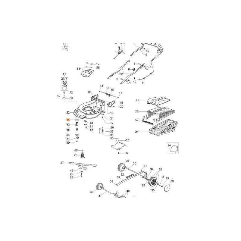 OLEOMAC MAX48TBS MAX48PK ORIGINAL 66060038R Rasenmäher Rasenmäher Waschmaschine