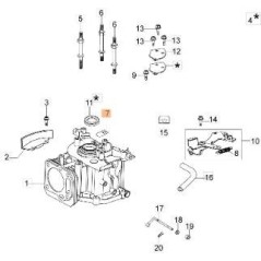 VALVOLA ORIGINALE EMAK L66150410 | NewgardenParts.com