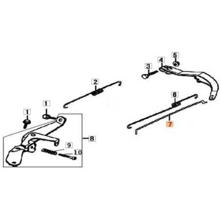 TIGE D'ACCÉLÉRATEUR D'ORIGINE EMAK L66152156 | NewgardenParts.com