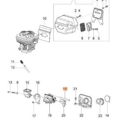 TUBO EMAK ORIGINAL 018100354 | NewgardenParts.com