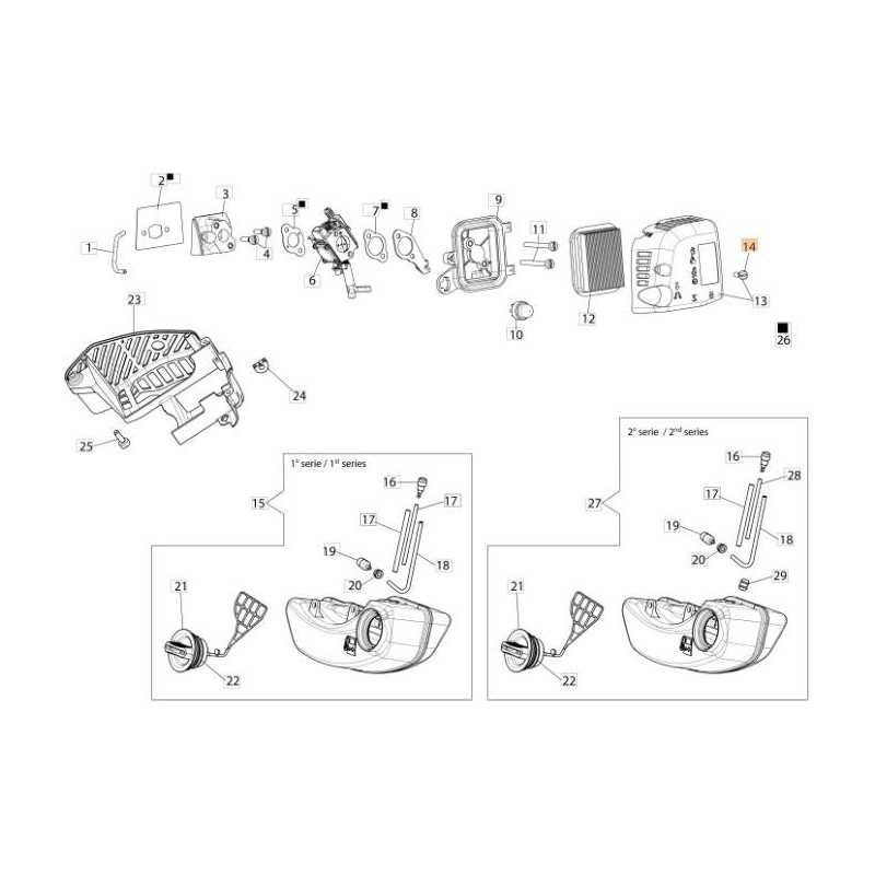 TORNILLO TCTC M 5X14 FIJACIÓN TAPA ZNB (C:5) IMPERDIBLE ORIGINAL EMAK 58070223R