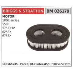 Filtre à air BRIGGS&STRATTON tondeuse 500e SERIES