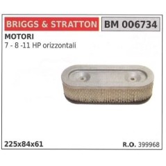 Filtro aria BRIGGS&STRATTON rasaerba tosaerba tagliaerba 7 8 11 hp