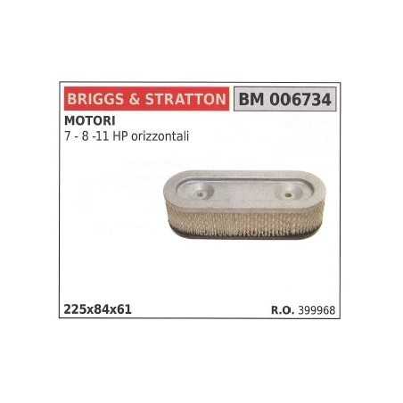 Luftfilter BRIGGS&STRATTON Rasenmäher Mäher 7 8 11 hp | NewgardenParts.com