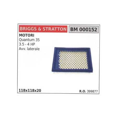 Filtre à air BRIGGS&STRATTON tondeuse QUANTUM 35 | NewgardenParts.com
