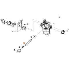 TUBO BENZINA ORIGINALE EMAK L66151492