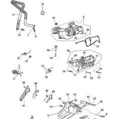 ORIGINAL STARTER LEVER EMAK 52010078AR | NewgardenParts.com