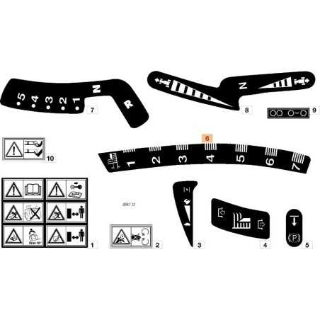 ORIGINAL EMAK-ETIKETT G114357427E0 | NewgardenParts.com