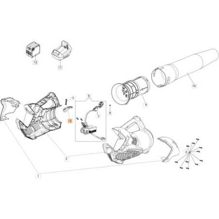 ACCEL. LEVER (BOOSTER) ORIGINAL EMAK 54060057R | NewgardenParts.com