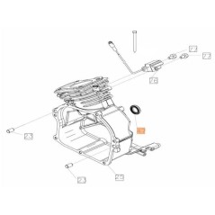 ORIGINAL EMAK SEAL RING L66152490 | NewgardenParts.com