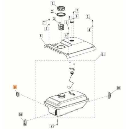 ANTIVIBRATIONS EMAK ORIGINAL L66152710 | NewgardenParts.com