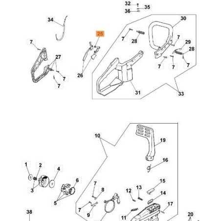 SPRING FOR ACCEL. LEVERS D.1 D.E.13 SP.2.65 SX TORS. ORIGINAL EMAK 094600068C | NewgardenParts.com
