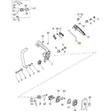 TIGE D'ACCÉLÉRATEUR D'ORIGINE EMAK 50160041A | NewgardenParts.com