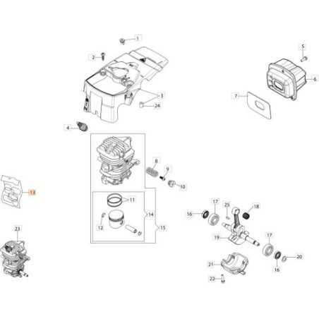 ORIGINAL EMAK 50330086 OM GSH 40 SERIES LABEL KIT | NewgardenParts.com