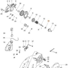 ORIGINAL EMAK SCHNECKENSCHRAUBE 51020078R
