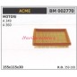 Filtro aria ACME motore motocoltivatore A 349 360 002770