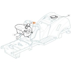 TORNILLO ORIGINAL EMAK G112815210E0 | NewgardenParts.com