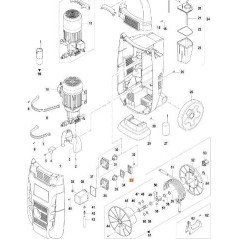 COPERTURA INTERRUTTORE ORIGINALE EMAK CH04600030 | NewgardenParts.com