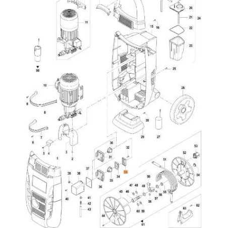 COPERTURA INTERRUTTORE ORIGINALE EMAK CH04600030 | NewgardenParts.com