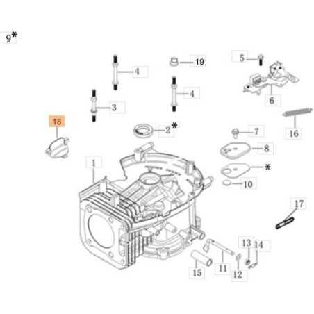 PIASTRA DI FISSAGGIO ORIGINALE EMAK L66151590 | NewgardenParts.com