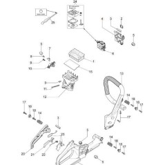 ORIGINAL EMAK-UNTERSTÜTZUNG 50240043AR | NewgardenParts.com