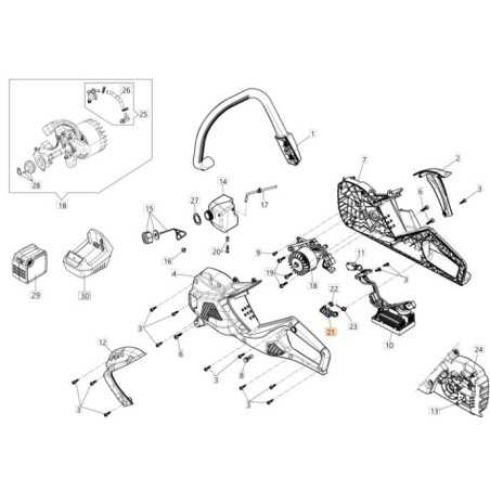 LEVIER D'ACCÉLÉRATEUR MARCHE/ARRÊT RO EF 2013 ORIGINAL EMAK 54050072R | NewgardenParts.com