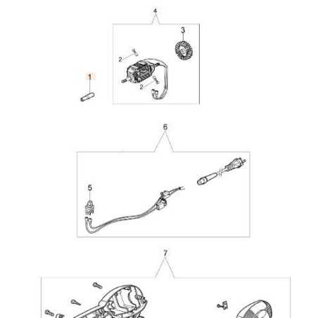 850 WATT TRIMMER GETRIEBEGELENK (2ER-PACK) ORIGINAL EMAK 60030008R | NewgardenParts.com