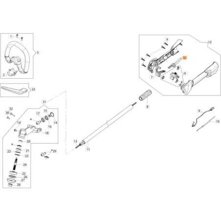 PALANCA ORIGINAL EMAK 61370043R | NewgardenParts.com