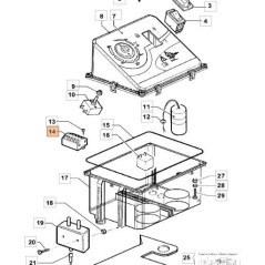 ABRAZADERA EMAK ORIGINAL CH18050045 | NewgardenParts.com