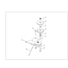 TIGE DE CONNEXION DE LEVIER EMAK ORIGINALE PB0305000002
