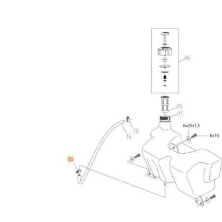 ABRAZADERA D.10 ORIGINAL EMAK TS000164R | NewgardenParts.com