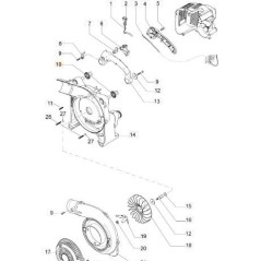 ANTIVIBRATION ORIGINAL EMAK 56560015R | NewgardenParts.com